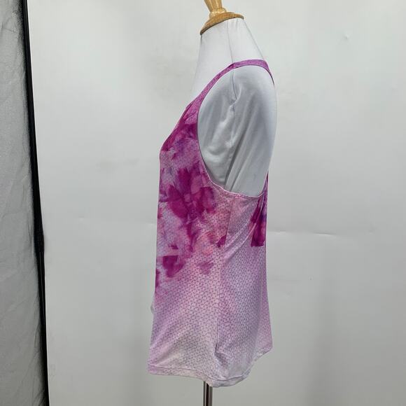 Prana Tank Top Womens XL Extra Large Ombre Boost Print Racerback Performance - Picture 4 of 12